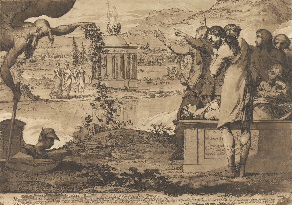 La Fenice o la resurrezione della libertà - Yale Center for British Art
